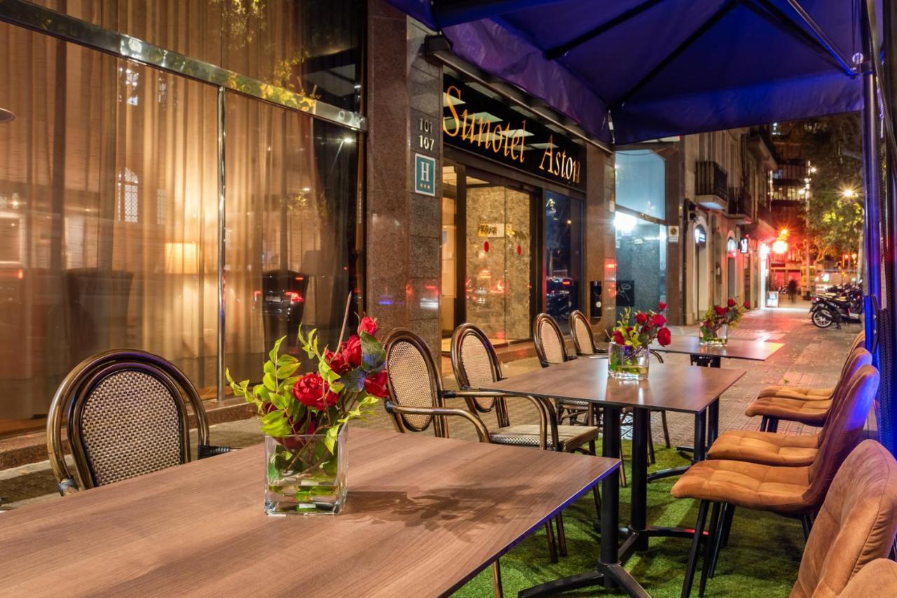 Sunotel Aston Barcelona Bagian luar foto